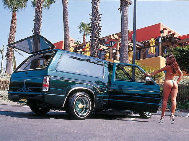 1986 Chevrolet Blazer Lowrider Magazine Green With Envy
