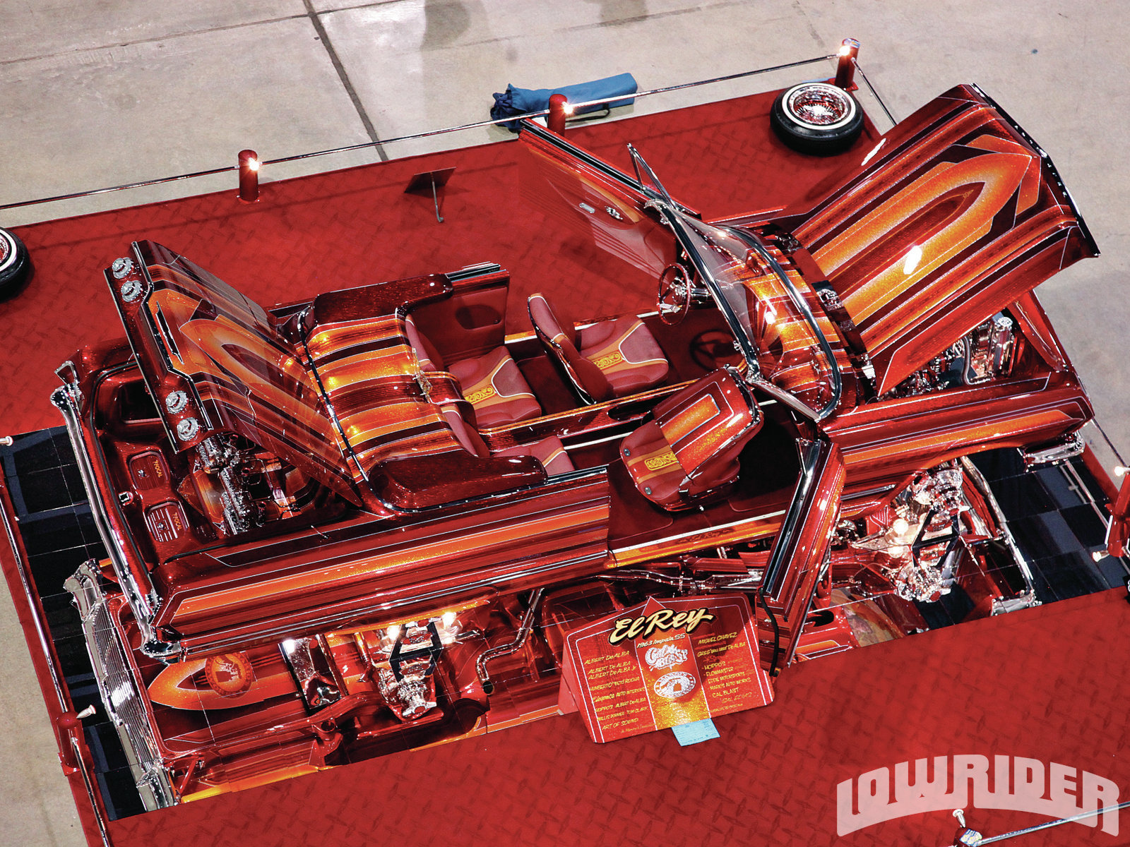 <center>“Lowrider of the year once again”</center>