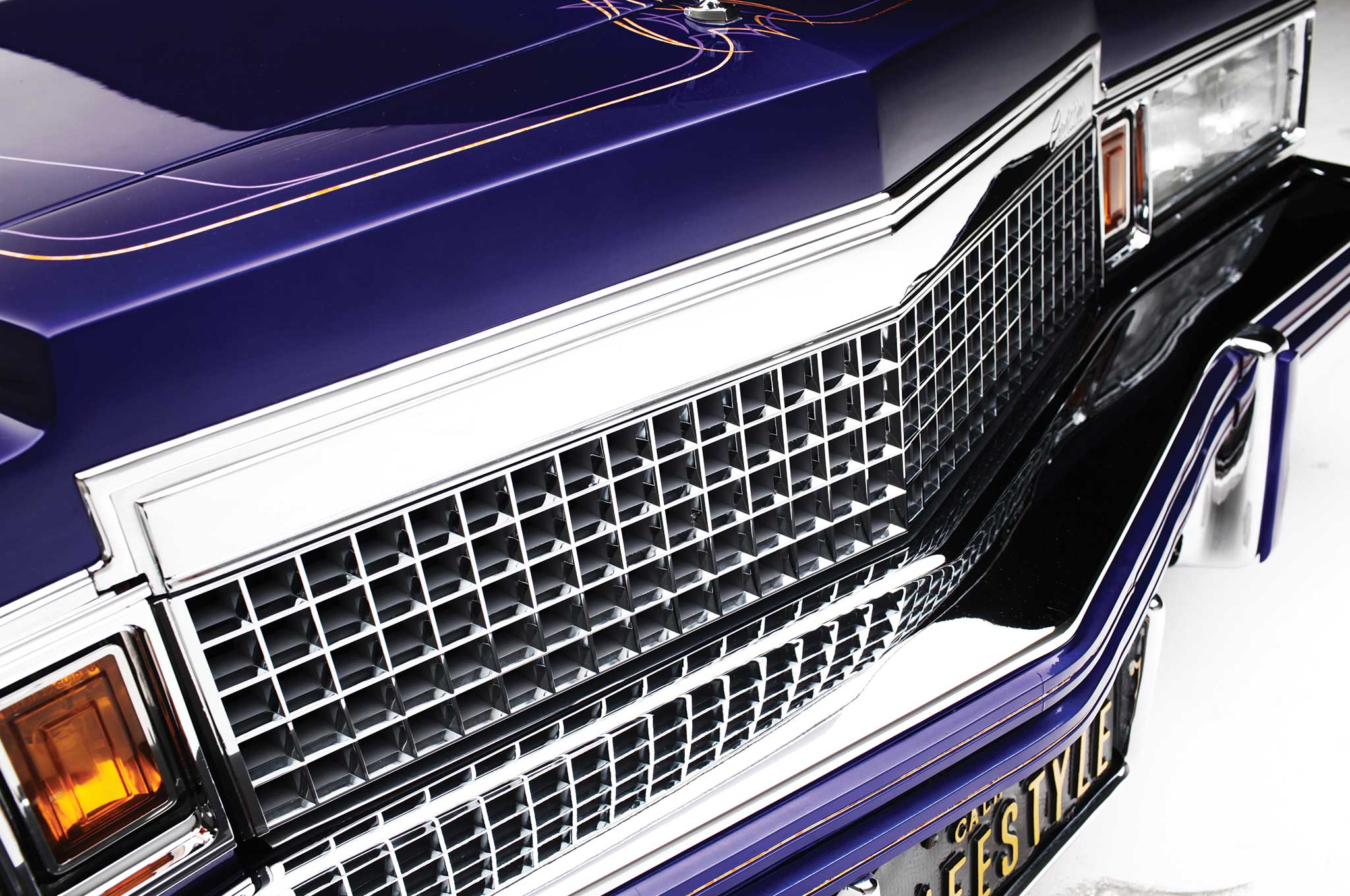 1979 Cadillac Le Cabriolet Purple Rein Lowrider