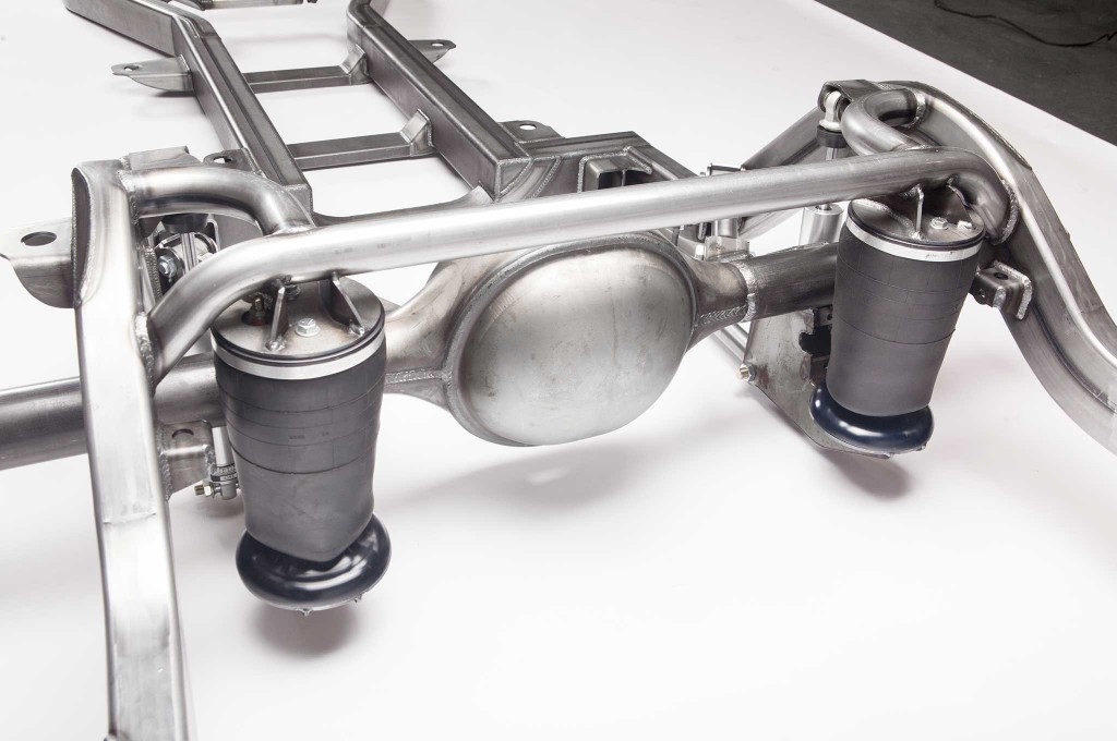 A Classsic Car on a RoddedOut Chassis and Suspension