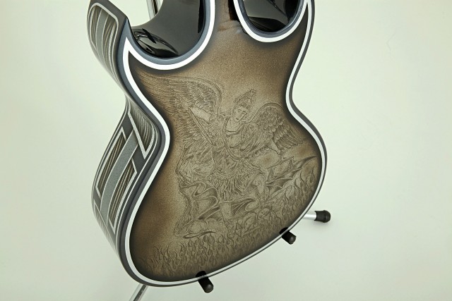 konnected lowrider magazine fortaleza guitar gray saint michael mural