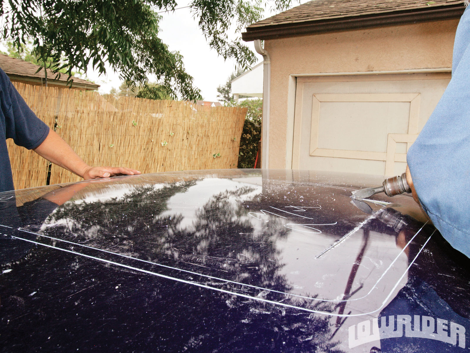 Installing A Custom Sunroof Los Nunez Moonroofs Lowrider Magazine