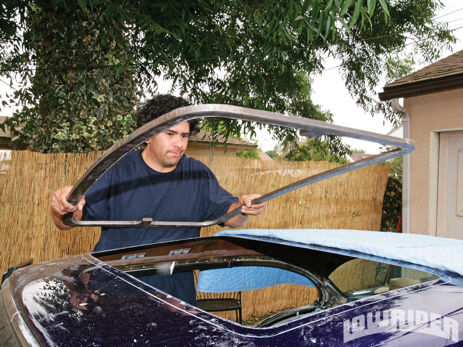 Installing A Custom Sunroof Los Nunez Moonroofs Lowrider Magazine