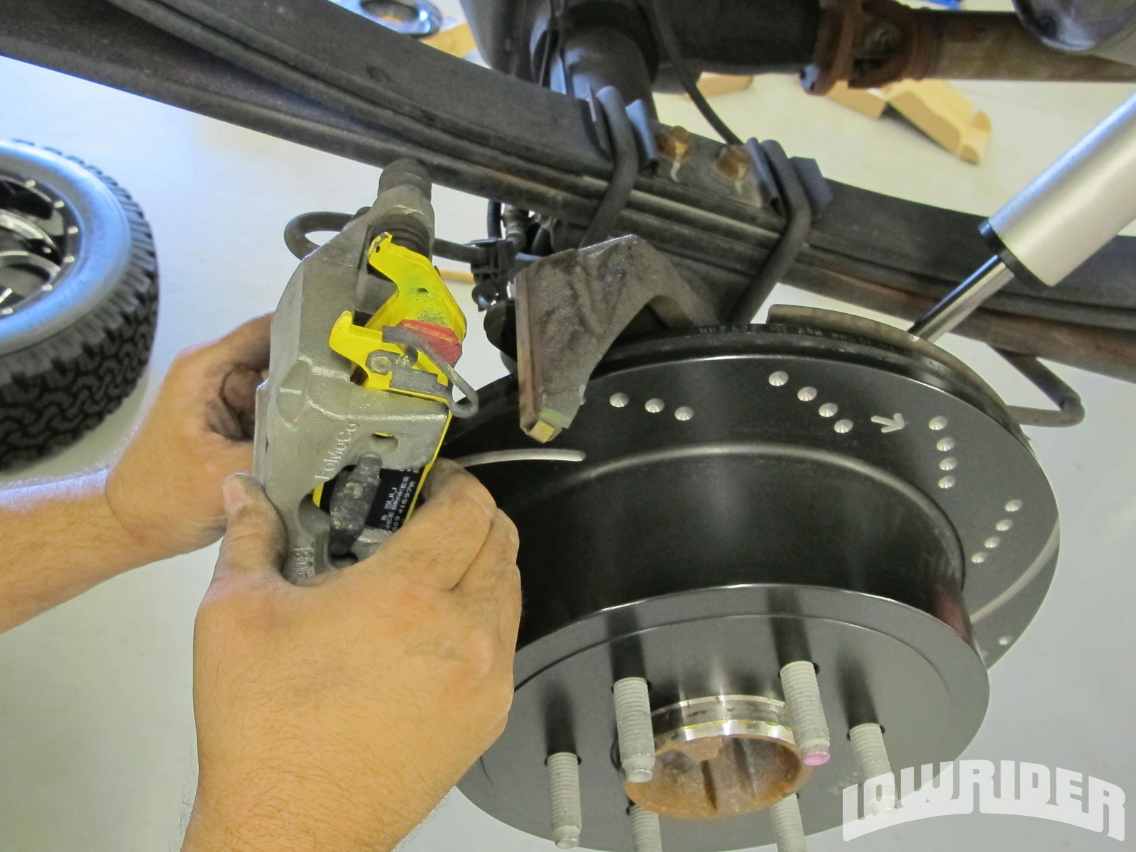 Towing Brake Upgrade with EBC Brakes Lowrider Magazine