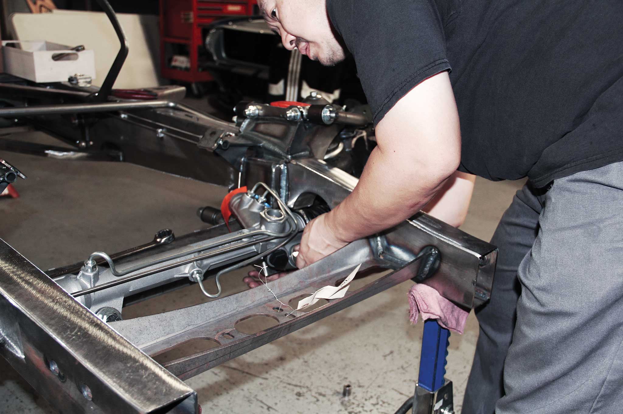 Assembling a TCI Chevy Truck Frame Lowrider