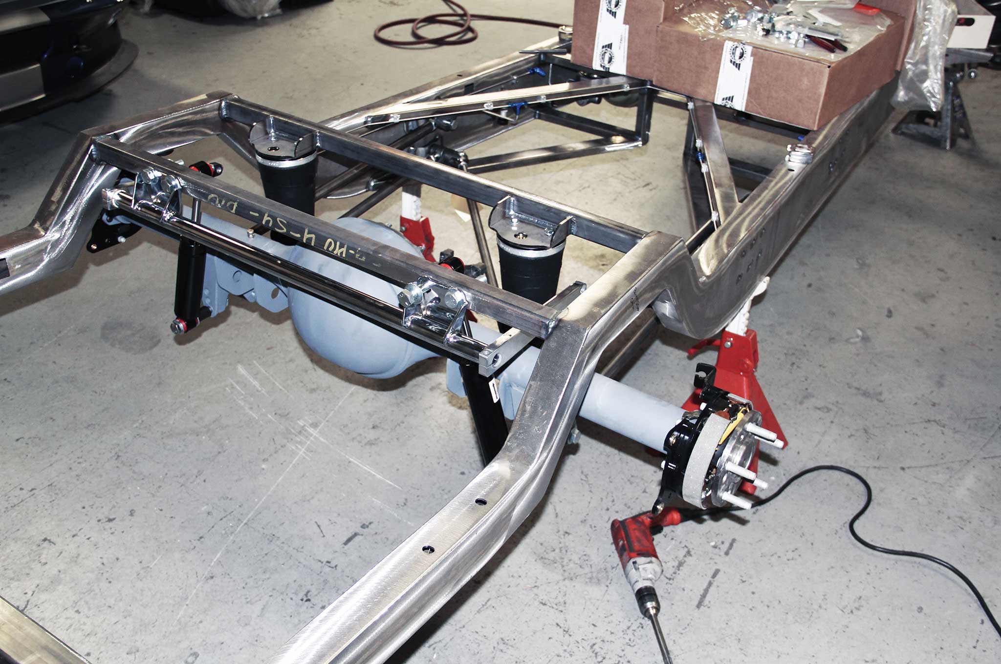 Assembling a TCI Chevy Truck Frame Lowrider