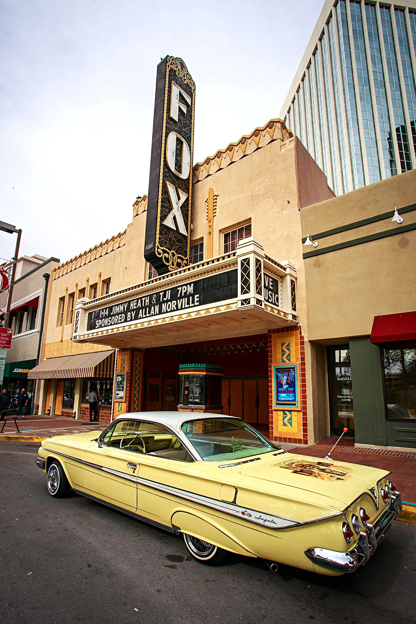 1961 chevrolet impala fox theater lowrider