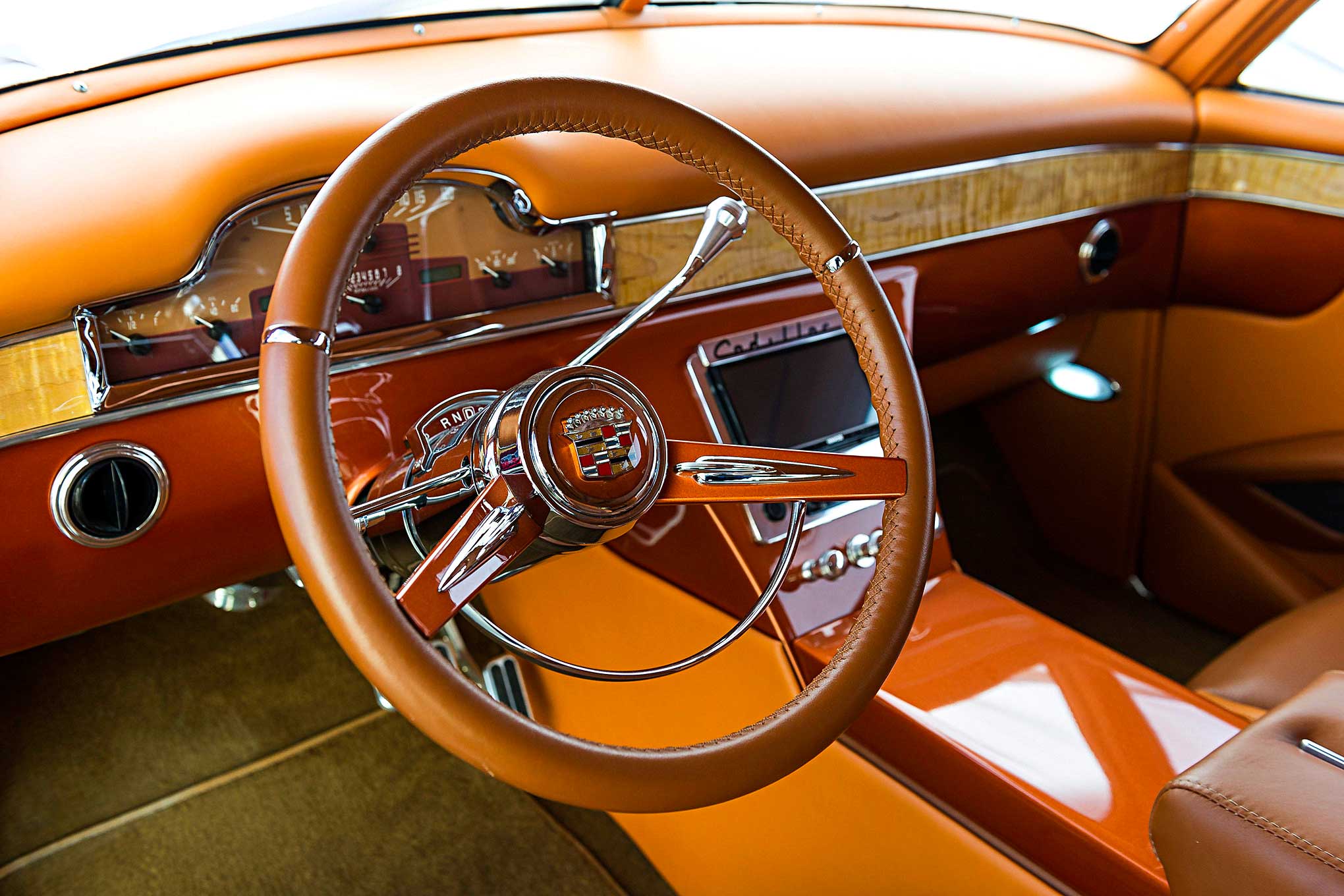 1949 Cadillac Sedanette CON2R Series One Steering Wheel - Lowrider