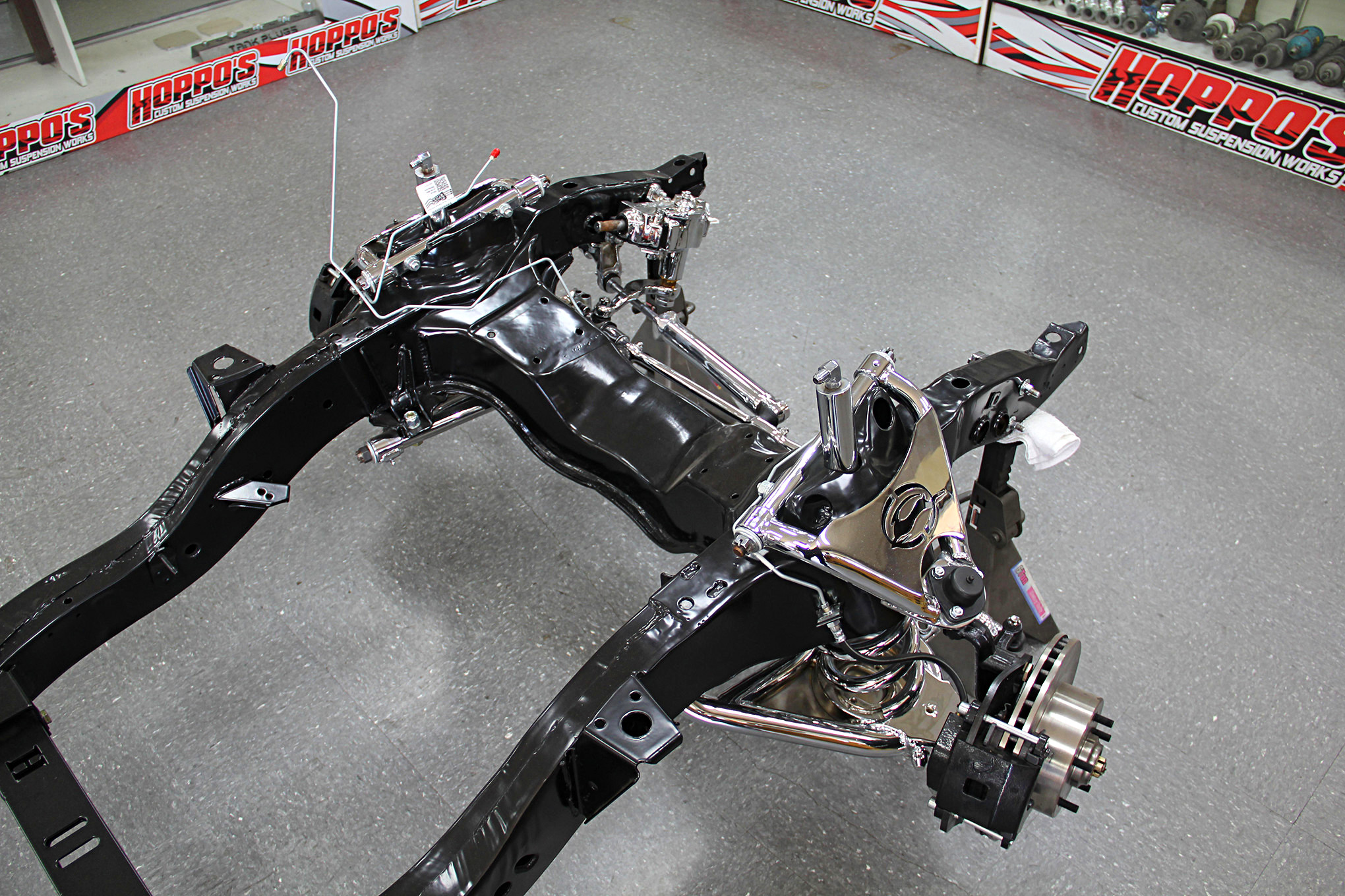 Hoppo's Custom Suspension Works What Goes Up Must Come Down!