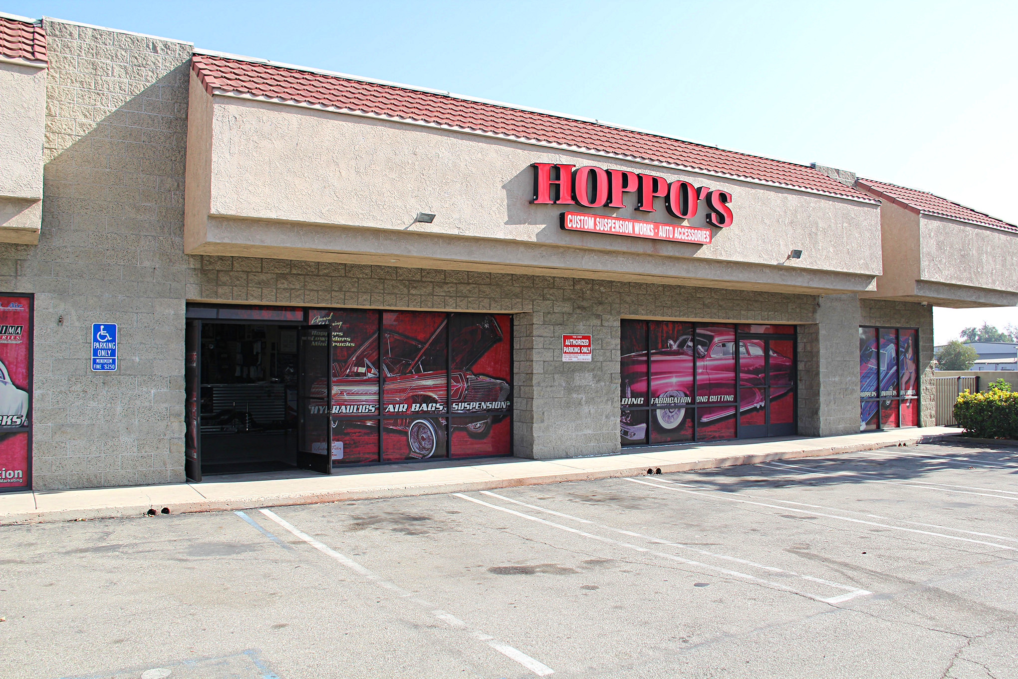 Hoppo's Custom Suspension Works What Goes Up Must Come Down!